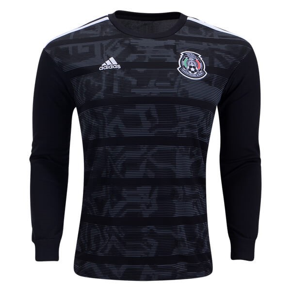 Camiseta Mexico 1ª ML 2019 Negro